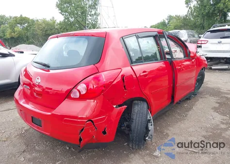2010 Nissan Versa S/Sl из США, поврежденный, VIN 3N1BC1CP3AL361244